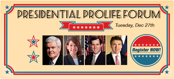 Presidential Prolife Forum